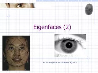 Eigenfaces (2)