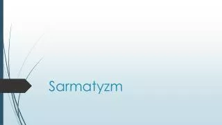 sarmatyzm