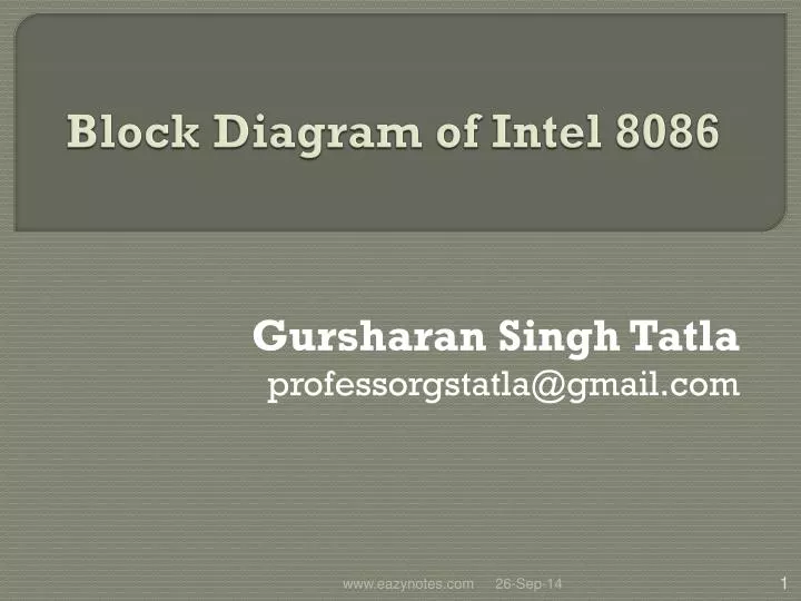 block diagram of intel 8086