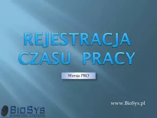 rejestracja czasu pracy