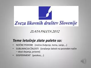 zlata paleta 2012