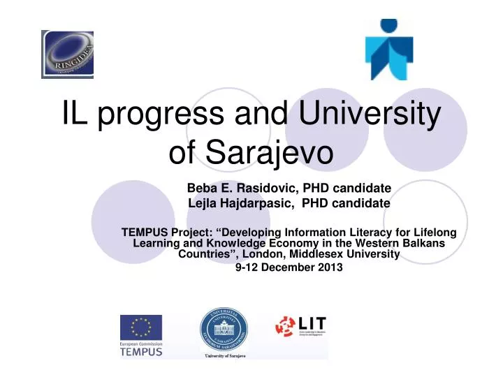 il progress and university of sarajevo