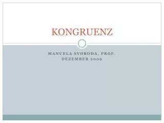 kongruenz