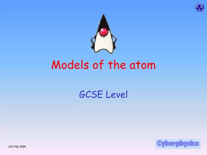 models of the atom