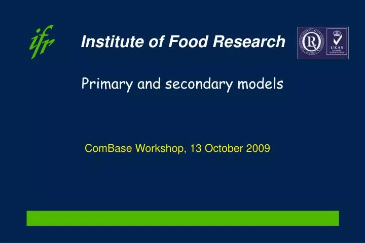 primary and secondary models