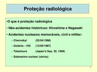 prote o radiol gica
