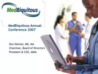 MedBiquitous Annual Conference 2007
