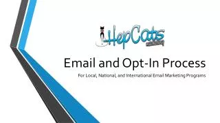 Email and Opt-In Process