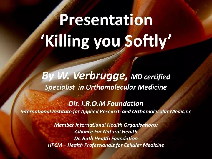 presentation killing you softly