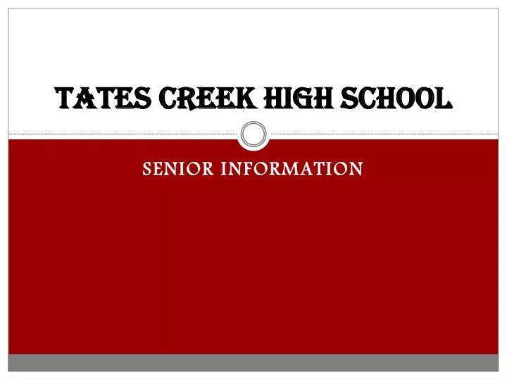tates creek high school