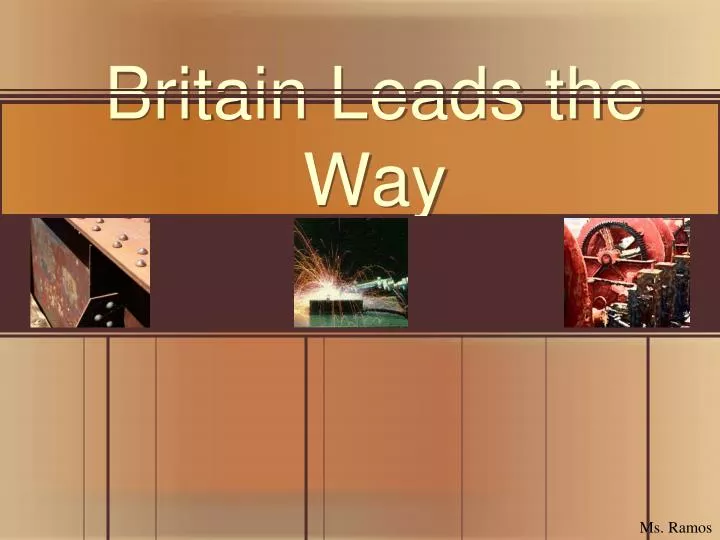 britain leads the way