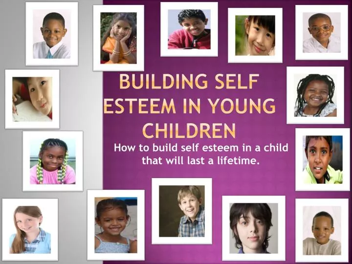 building self esteem in young children