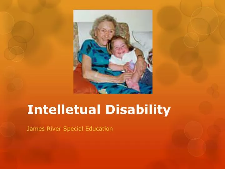 intelletual disability