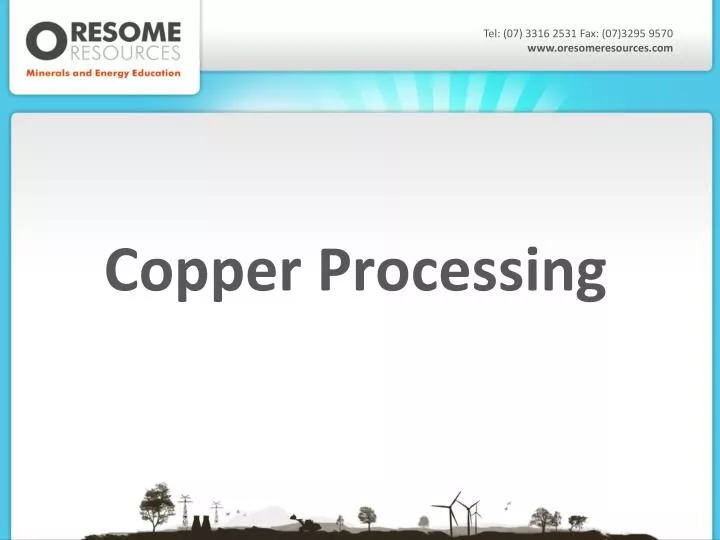 copper processing