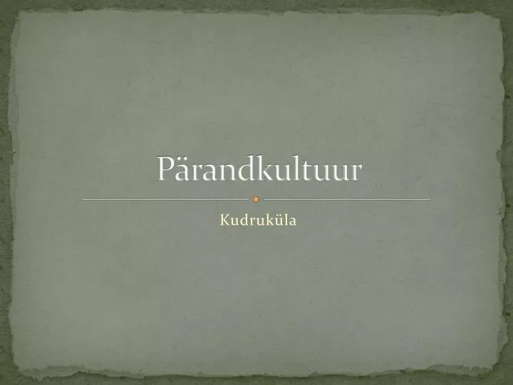 p randkultuur