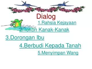 dialog