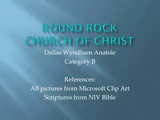 Round Rock Church of Christ