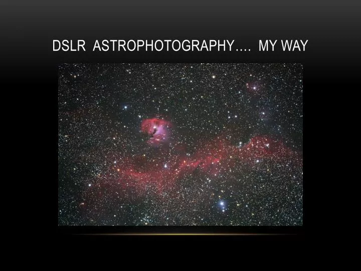 dslr astrophotography my way