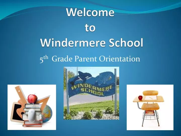 welcome to windermere school