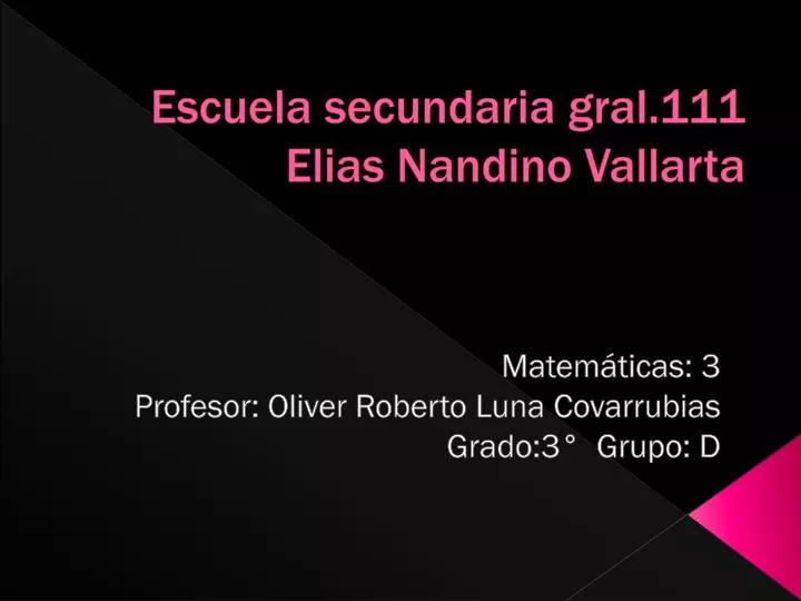 escuela secundaria gral 111 elias nandino vallarta