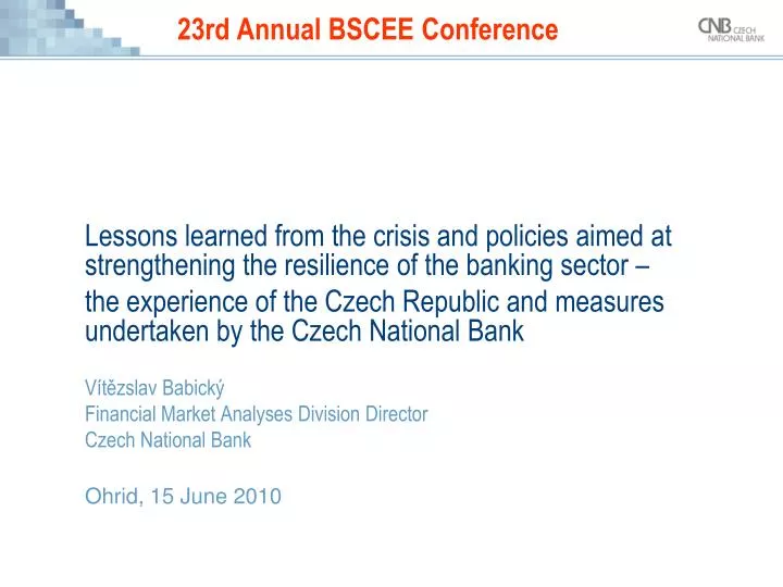 23rd annual bscee conference