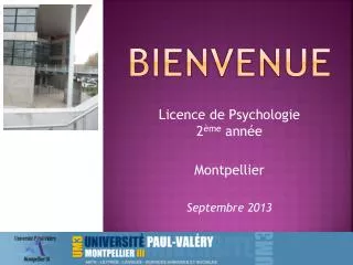 bienvenue