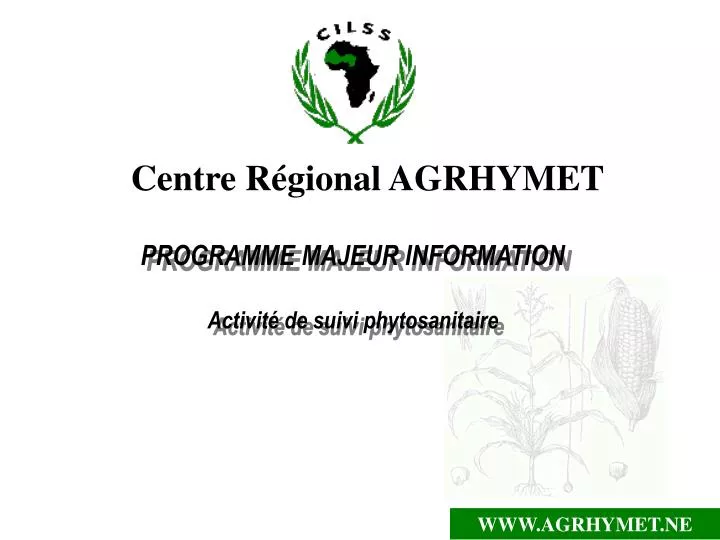 centre r gional agrhymet