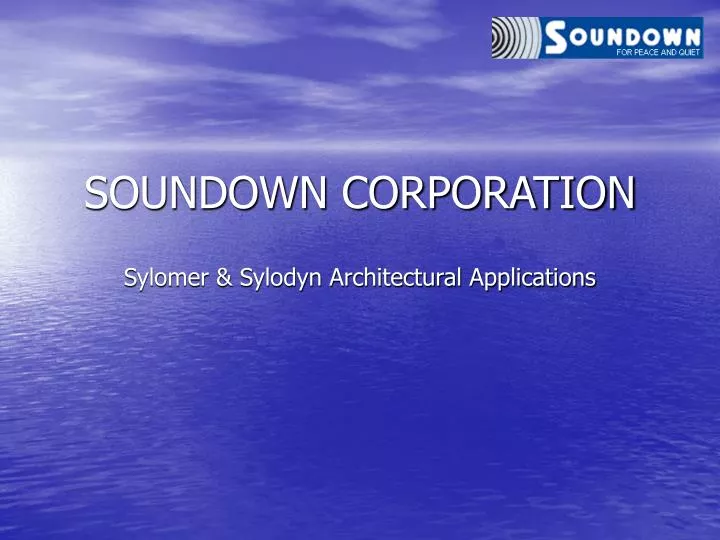 soundown corporation