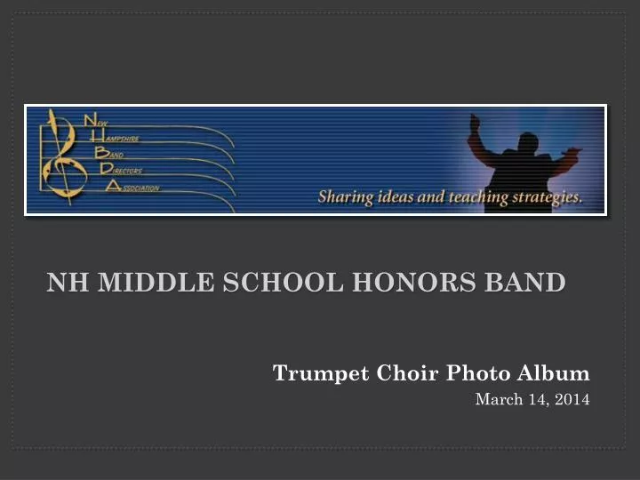 nh middle school honors band