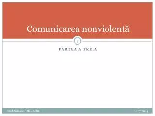 comunicarea nonviolent