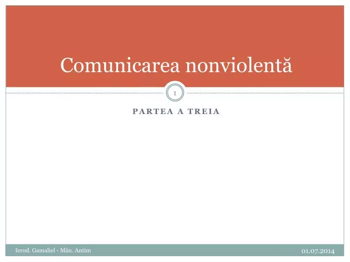 comunicarea nonviolent