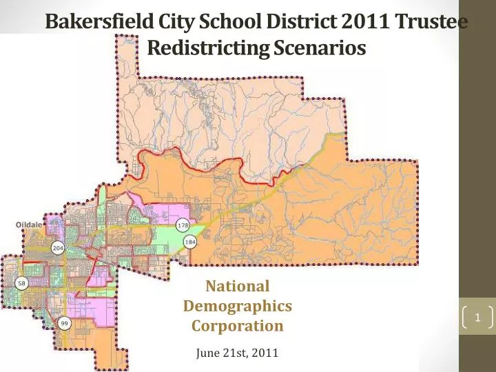 bakersfield city school district 2011 trustee redistricting scenarios