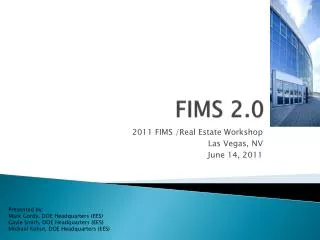 FIMS 2.0
