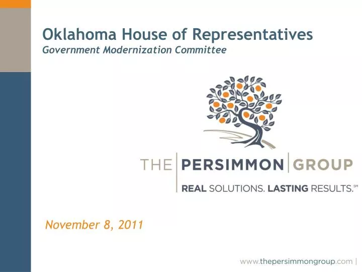 oklahoma house of representatives government modernization committee