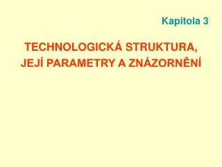 kapitola 3