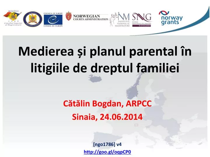 medierea i planul parental n litigiile de dreptul familiei