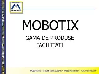 gama de produse facilitati