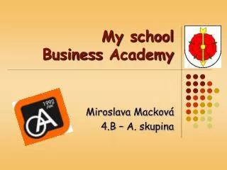 My school Business Academy