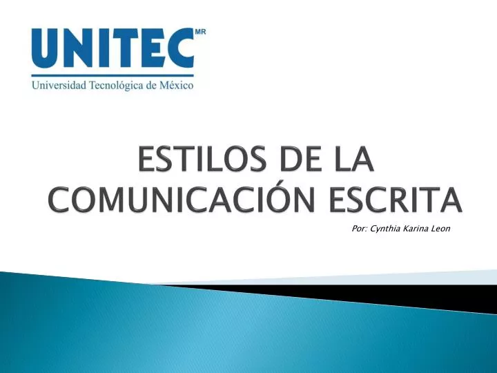 estilos de la comunicaci n escrita