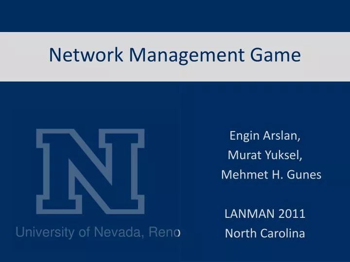 network management game