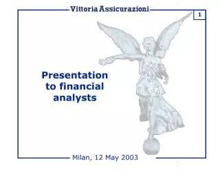 Milan, 12 May 2003