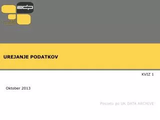 urejanje podatkov
