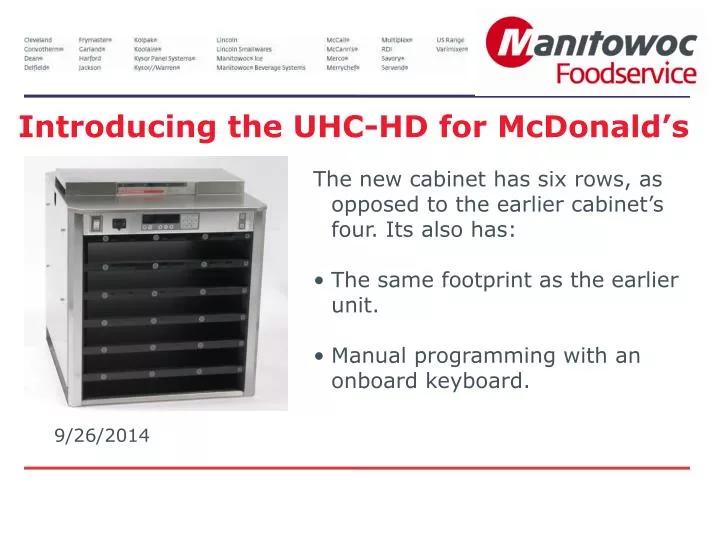 introducing the uhc hd for mcdonald s