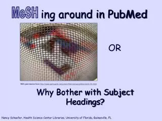 ing around in PubMed