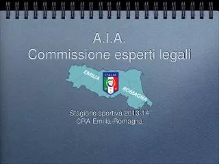a i a commissione esperti legali