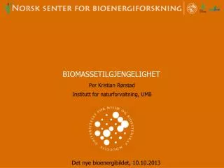 biomassetilgjengelighet