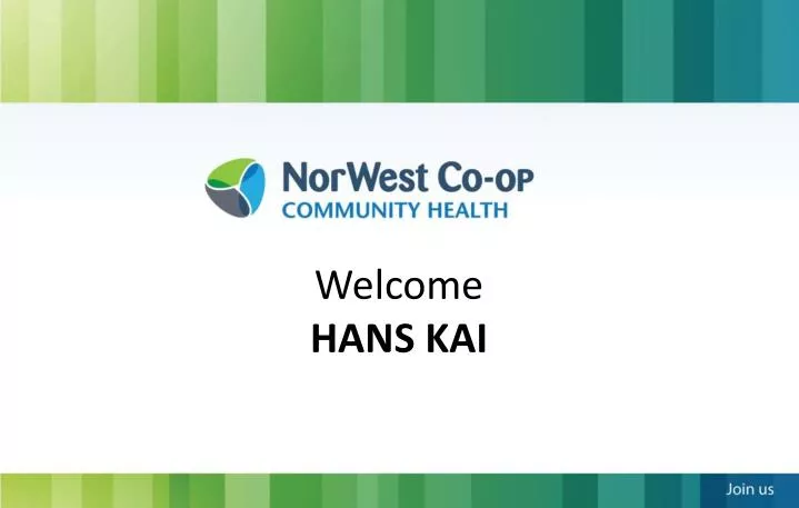 welcome hans kai