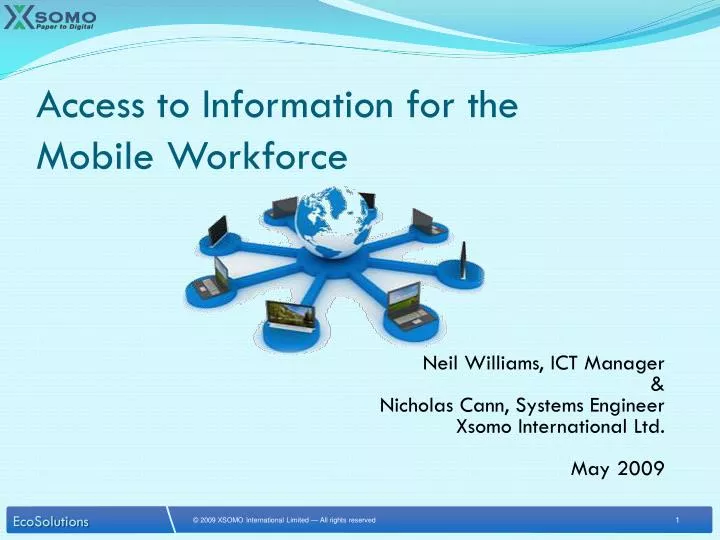 access to information for the mobile workforce