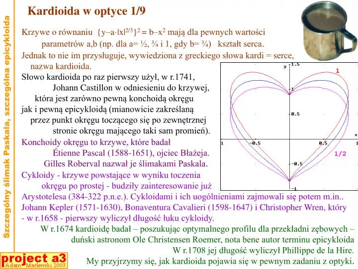 kardioida w optyce 1 9