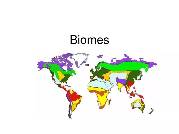 biomes